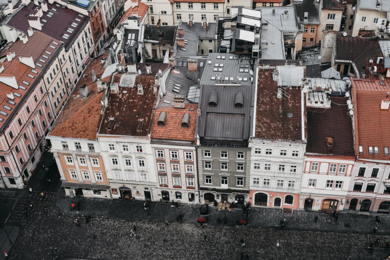 Peaceful Studio On Rynok Square Lviv Kültér fotó